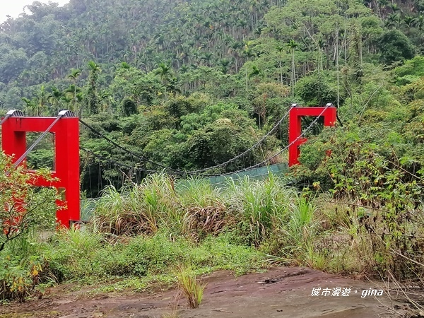 【雲林古坑】山間小旅行。草嶺風景區~同心吊橋x同心瀑布x連珠