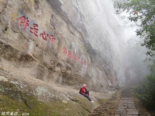 【苗栗南庄】雲霧裡的山中有朦朧美。No29小百岳~獅頭山