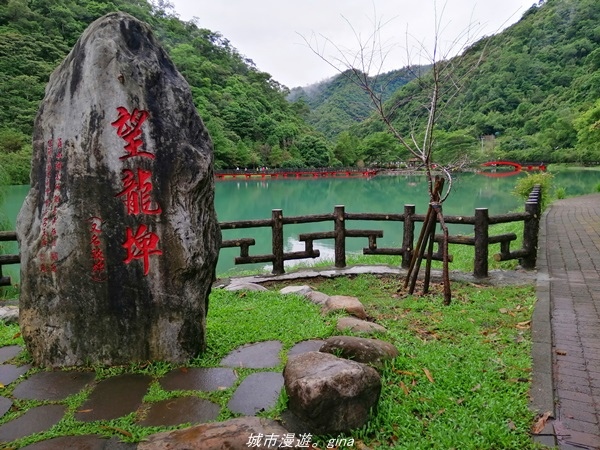 【宜蘭 員山】恬靜悠適。 望龍埤環湖步道