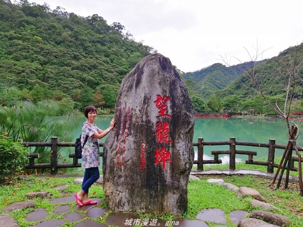 【宜蘭 員山】恬靜悠適。 望龍埤環湖步道