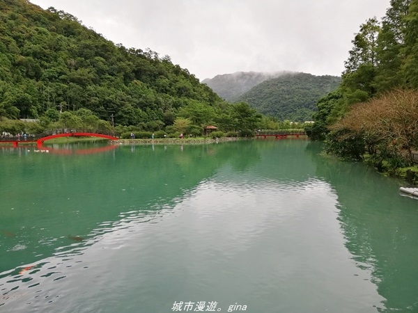 【宜蘭 員山】恬靜悠適。 望龍埤環湖步道