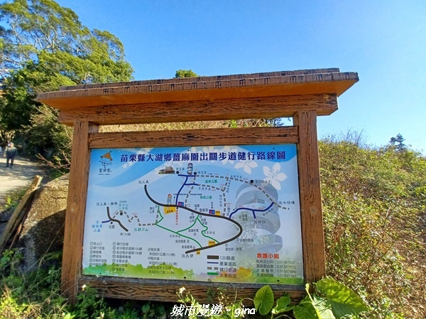 【苗栗大湖】悠閒山行。 No36小百岳~關刀山步道(出關古道