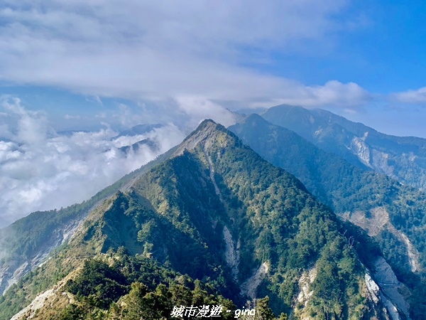 【高雄桃源】朝聖壯闊山景之南橫三星。 No77百岳~關山嶺山