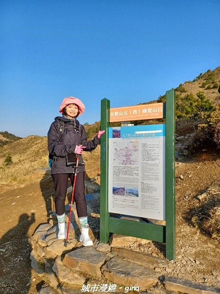 【南投仁愛】真的！回程才是考驗。 合歡西峰登山山徑(合歡北西