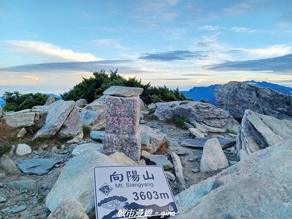 【台東海端】坐的夠久等到藍寶石般的嘉明湖。No28百岳三叉山