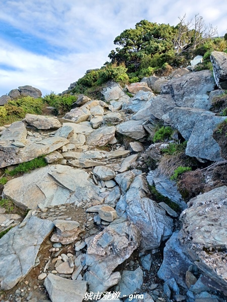 【台東海端】坐的夠久等到藍寶石般的嘉明湖。No28百岳三叉山