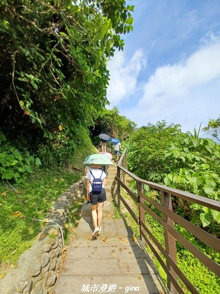 【花蓮豐濱】藍天碧海。大石鼻山步道