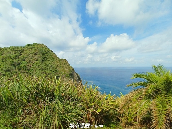 【花蓮豐濱】藍天碧海。大石鼻山步道