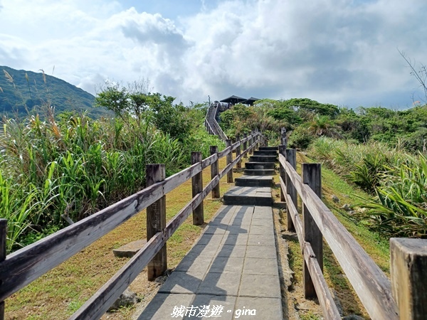 【花蓮豐濱】藍天碧海。大石鼻山步道