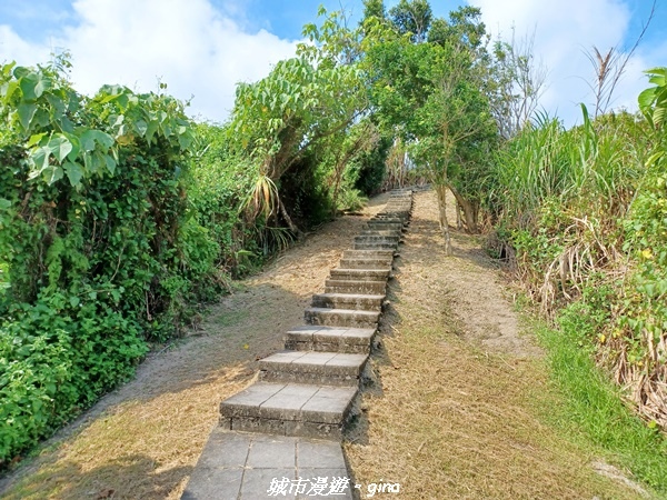 【花蓮豐濱】藍天碧海。大石鼻山步道