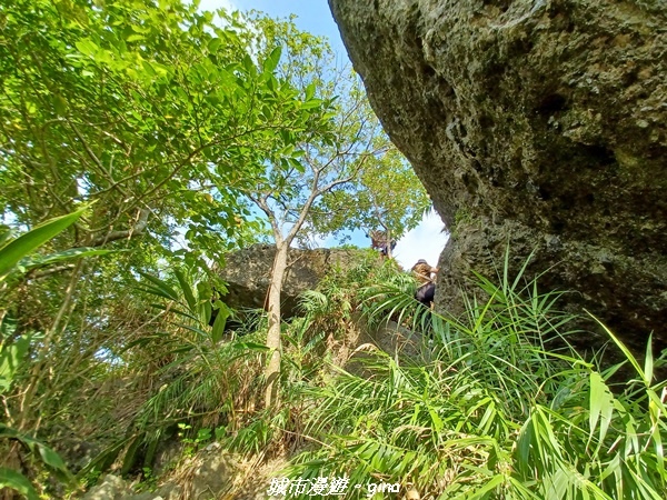 【花蓮豐濱】藍天碧海。大石鼻山步道