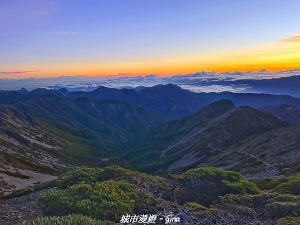 【台中和平】山迢路遠換一回高山好景致。 No75百岳雪山東峰