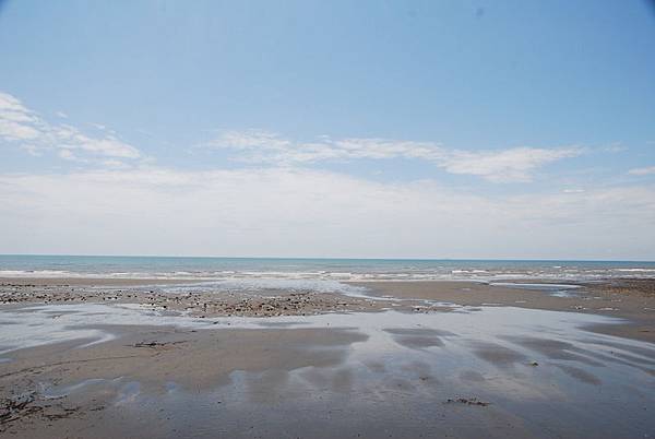  這海好美… 看來又多一個喜歡的海邊了！— 在永安漂流木公園