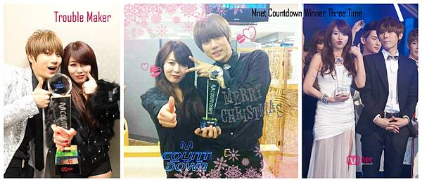 Trouble Maker Win Three Time In MnetCountDown~ 