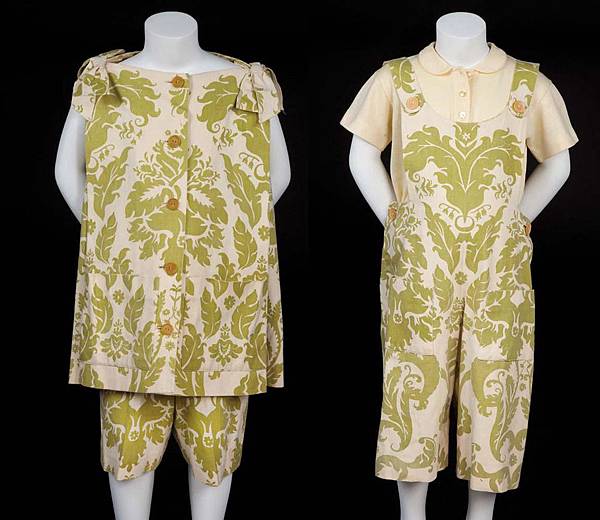 Pair of Trapp family children’s “drapery” costumes from The Sound of Music sold for 35,000.00USD