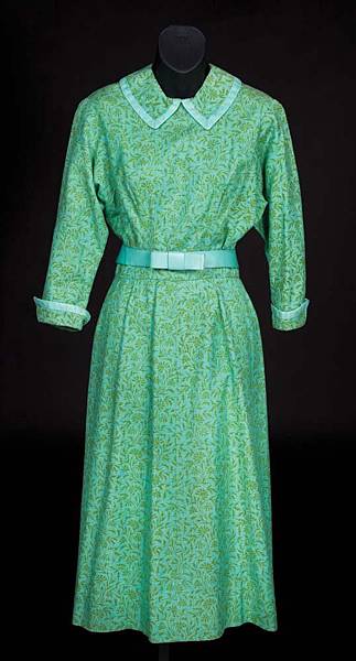 Julie Andrews “Maria” turquoise and green dress from Sound of Music sold for 45,000.00 USD