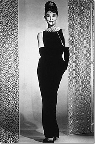 Audrey Hepburn little black dress