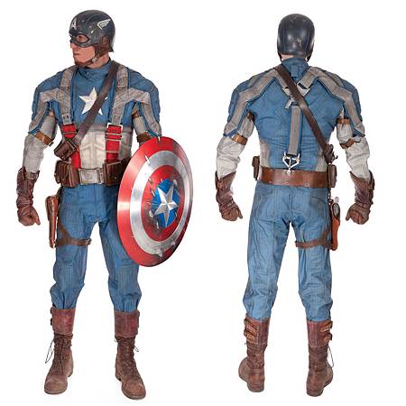 Captain America complete hero suit 01 190,000.00USD This item SOLD at 2012 Apr 14