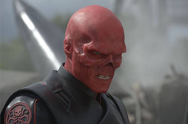 Hugo Weaving screen-worn Red Skull prosthetic makeup appliance