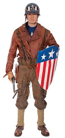 Captain America hero suit from POW rescue 22,500.00USD