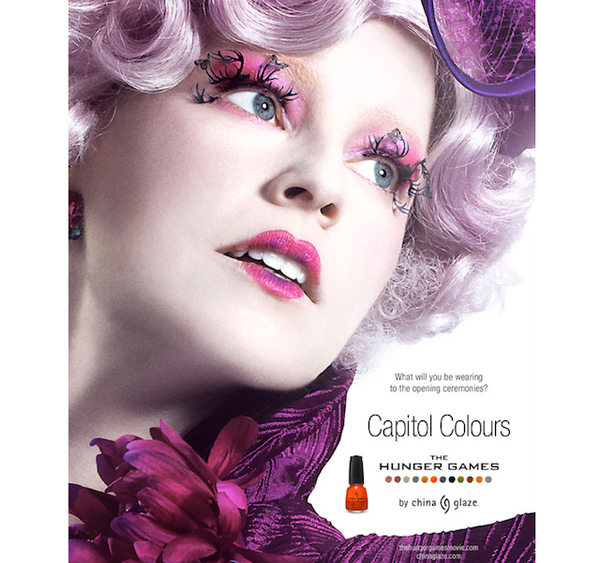 The Hunger Games inspires China Glaze Colours from the Capitol.