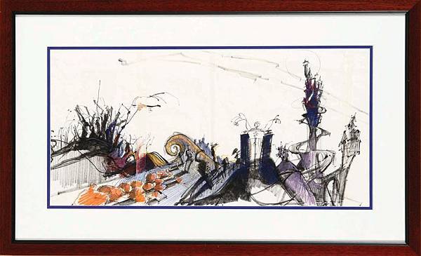 1016_Original concept artwork for Halloween Town from The Nightmare Before Christmas $11,000 USD.jpg