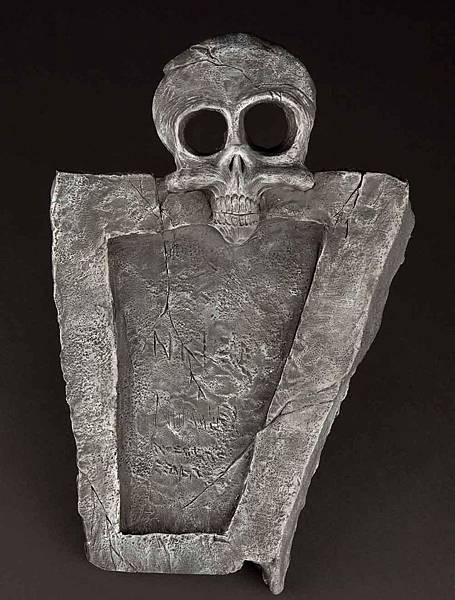 1073 Screen-used full-scale skeleton Halloween Town gravestone from The Nightmare Before Christmas $3,000 USD.jpg