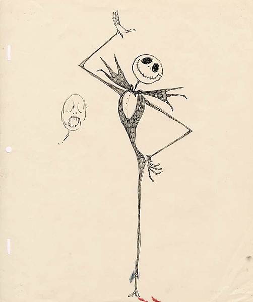 1379 Buena Vista Original Tim Burton artwork for Jack Skellington from The Nightmare Before Christmas $4,750.jpg