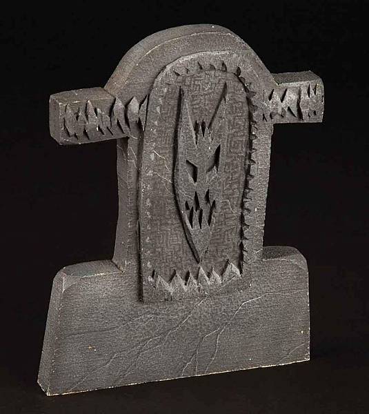 1076 Full-scale “Devil Face” cemetery gravestone from The Nightmare Before Christmas $1,600 USD.jpg