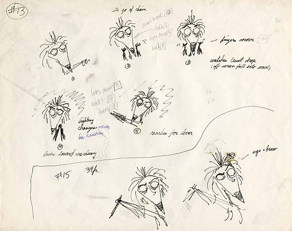 1362 Original Tim Burton hand-drawn ink sketches for Vincent $2,000.jpg