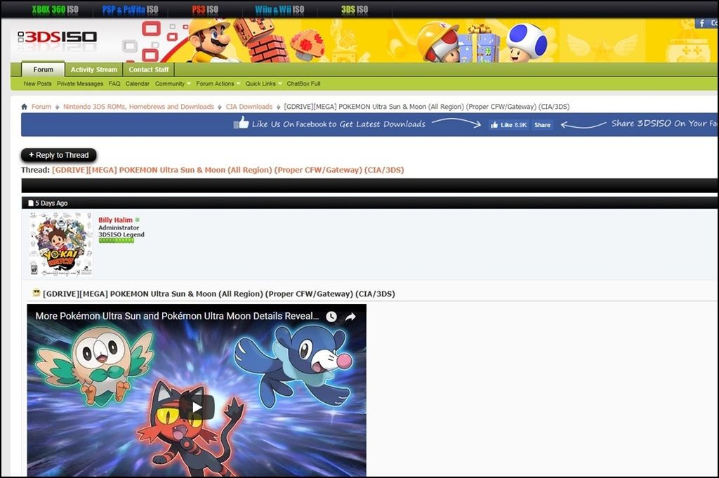 3ds eshop cia Clearance