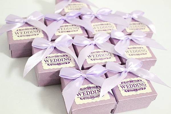 婚禮小物皂-紫戀幸福婚禮