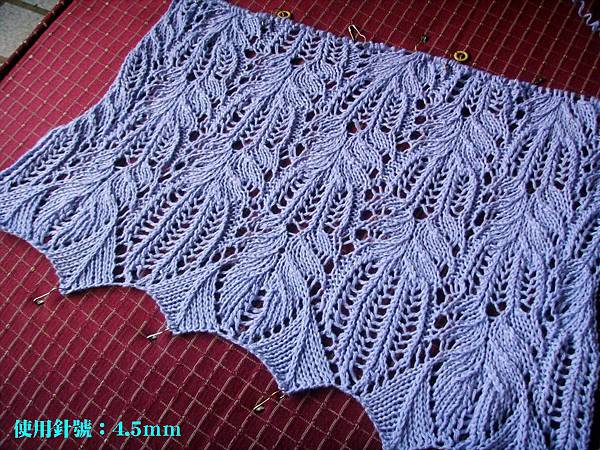 Panna Frost Flower Lace Shawl