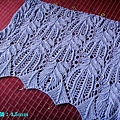 Panna Frost Flower Lace Shawl