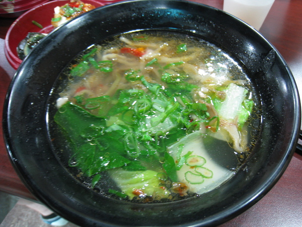 榨菜肉絲湯