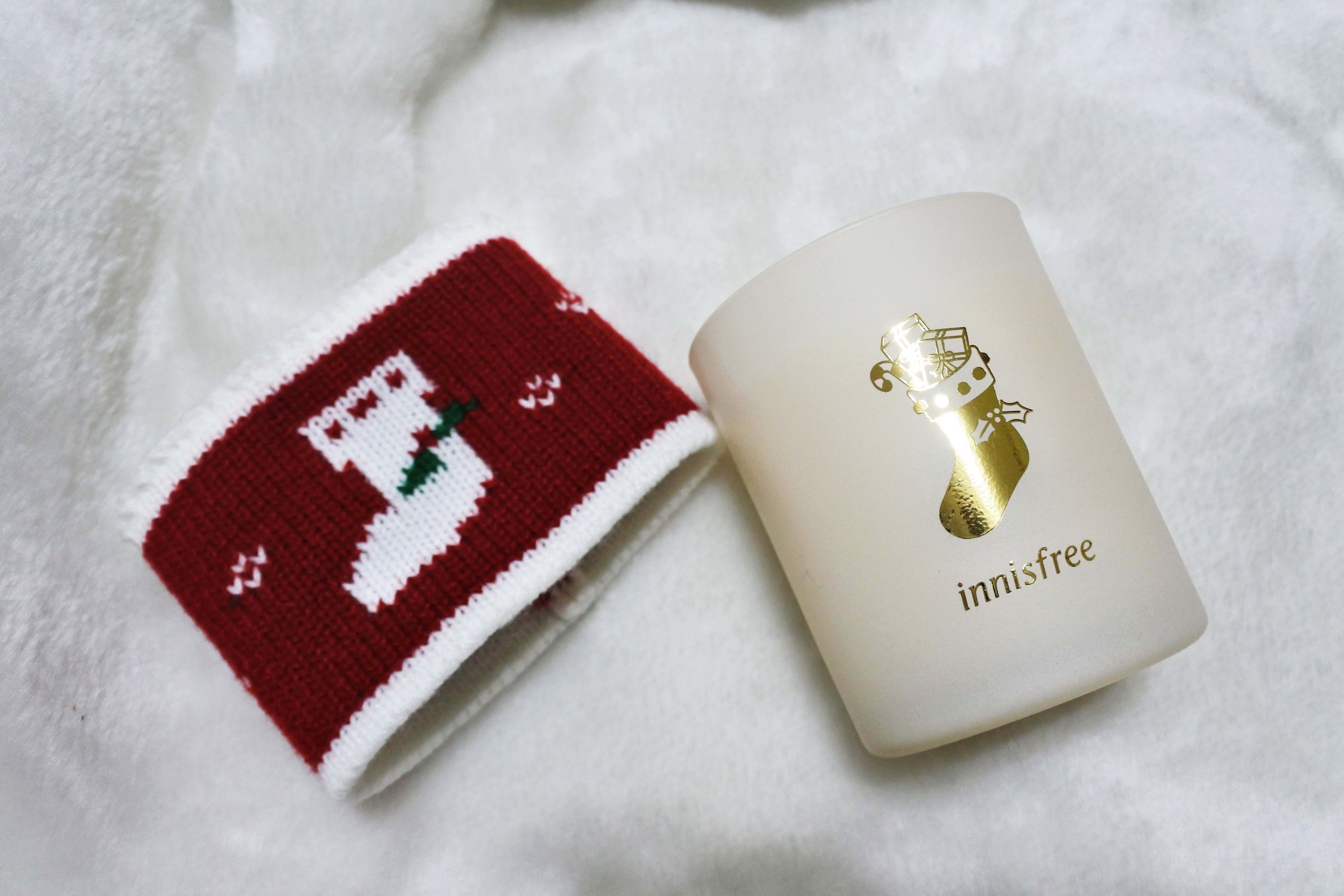 innisfree 2018 綠色聖誕 聖誕老人香氛蠟燭