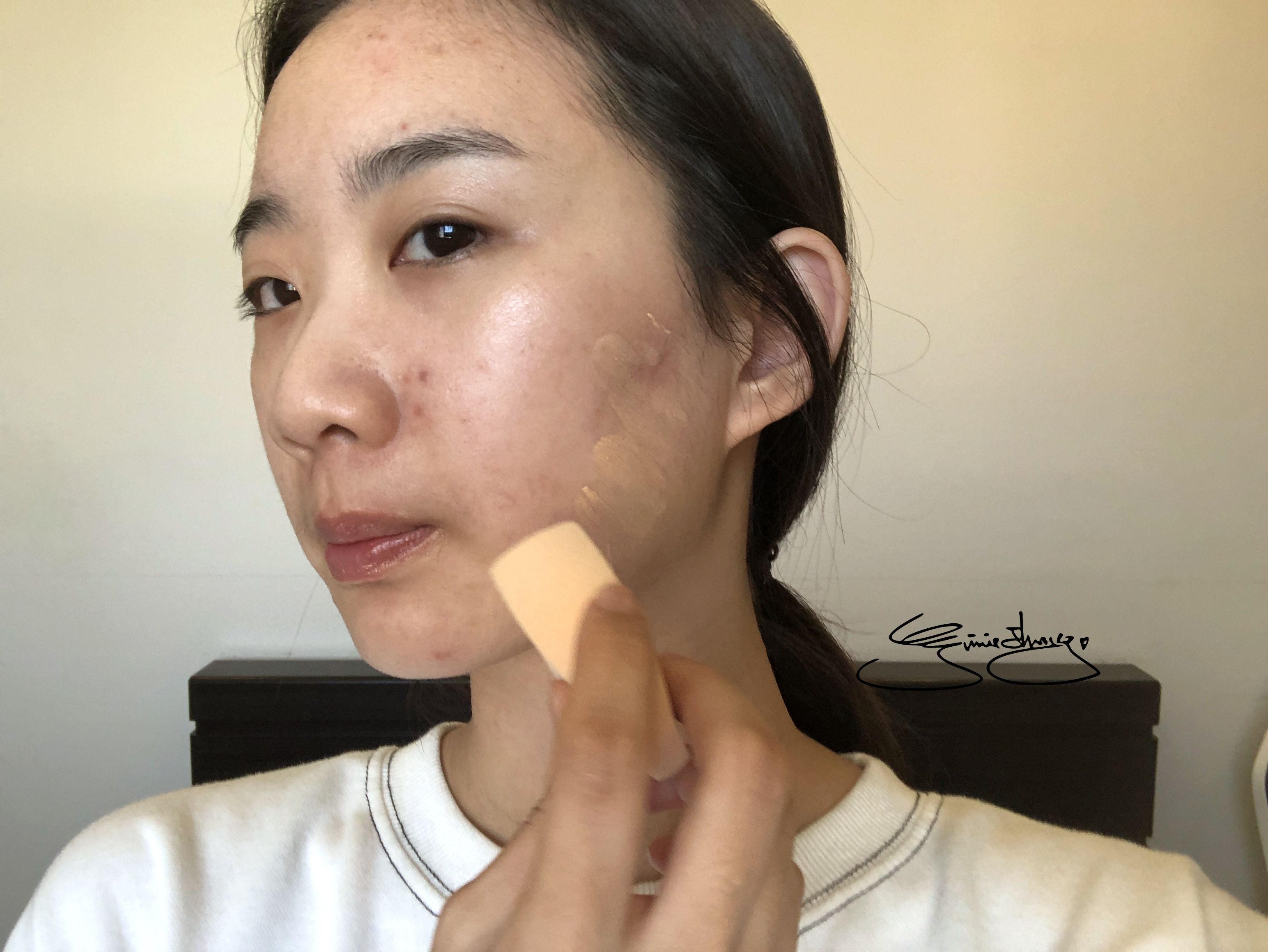 Laura Mercier 煥顏粉露 上妝過程