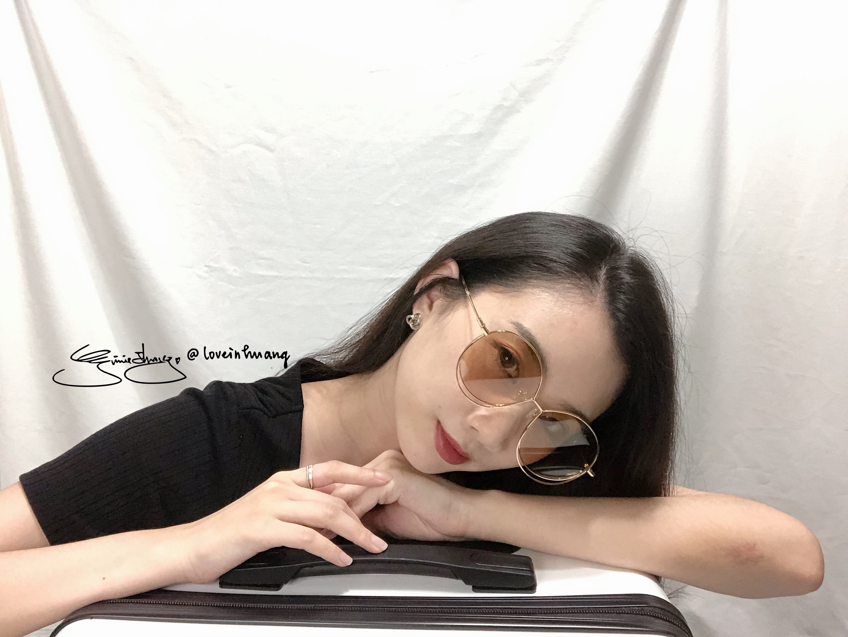 清尚 金屬雙層墨鏡 P785 (金+茶) 清尚 金屬雙層墨鏡 P785 (金+茶)