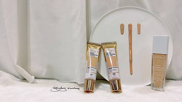 巴黎萊雅Age Perfect粉底液 流動性比較L'OREAL Paris - Age Perfect Radiant Serum Foundation