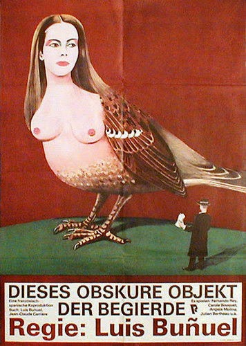 DIESES OBSKURE OBJEKT DER BEGIERDE - East German Poster by Helmut Brade