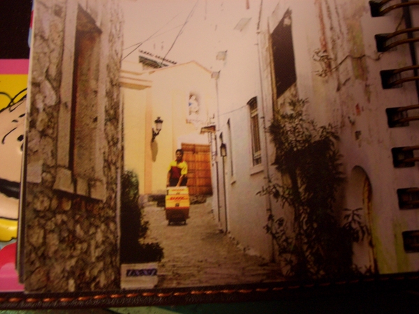 an alley_on a DHL notebook