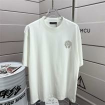 クロムハーツ Tシャツ ホースシューロゴ&レタリングプリント