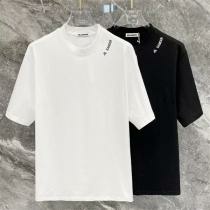 JIL SANDER Tシャツ ロゴ刺繍 ブラック 肩部分 JIL SANDER Tシャツ ロゴ刺繍 ブラック 肩部分