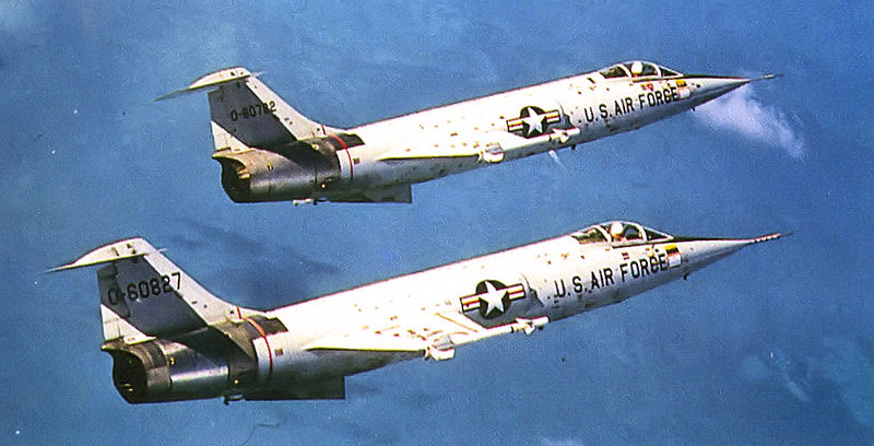 319th_Fighter-Interceptor_Squadron_F-104As_1958 4242 56-0827.jpg