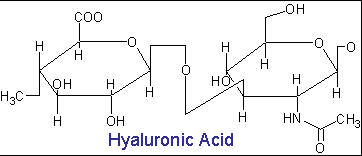 玻尿酸結構式