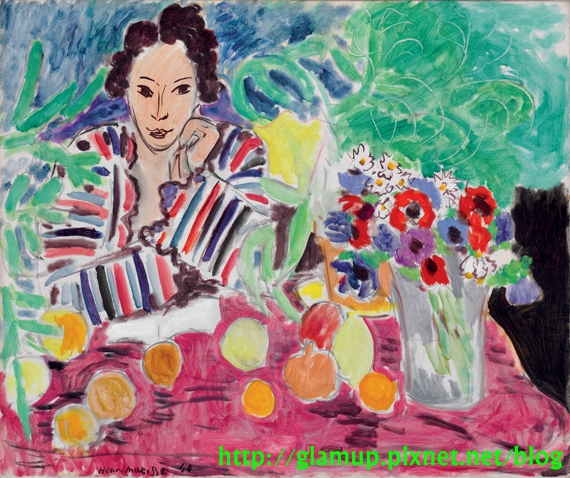 jm_1 Matisse - Striped Robe, Fruit and Anemones-01