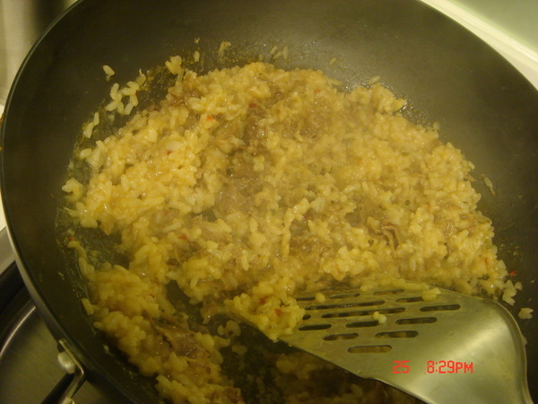 從生米到熟飯我煮了快半小時吧