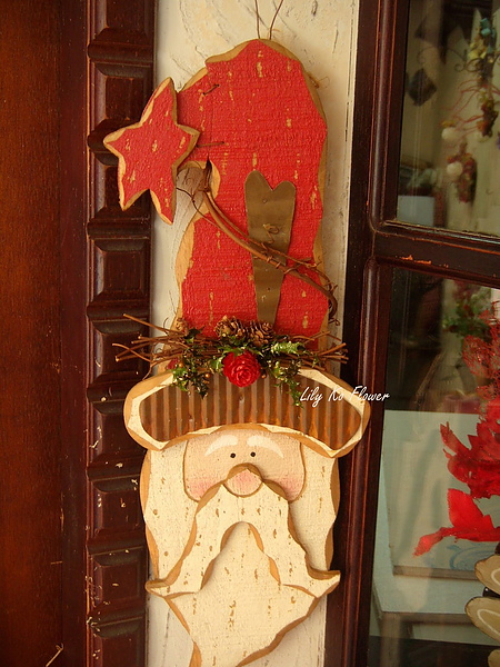 聖誕老公公(木板裝飾)   Santa Claus