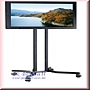 【俊銘Mall】Defeng PLAB-1033 液晶電視螢幕移動架,展覽活動廣告架,適用37-56吋,承重50KG,高度約154~174CM(歡迎來電洽詢優惠)