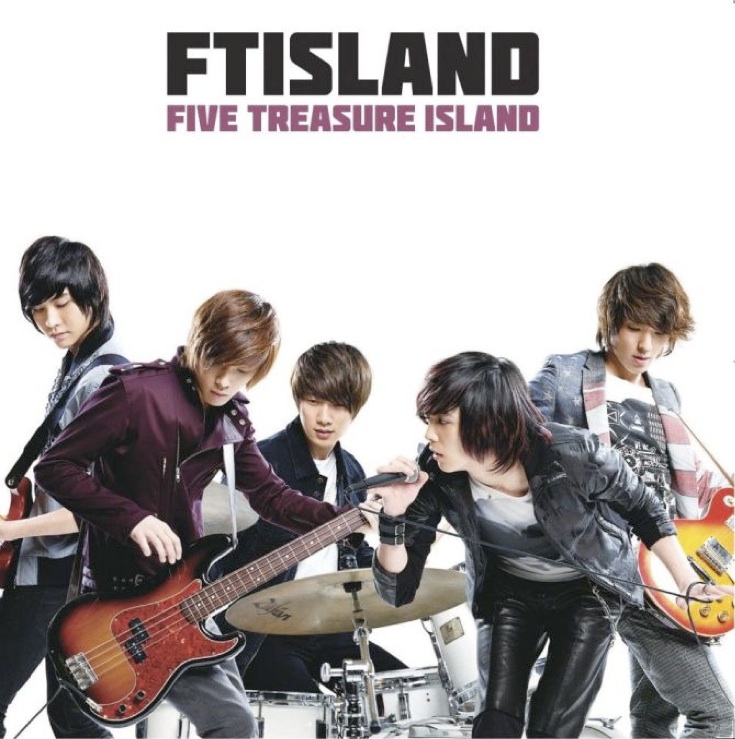 首張日文正規專輯 FIVE TREASURE ISLAND 三種台壓版本 9/16同時發售！ 初回限定版B盤 (CD+DVD)